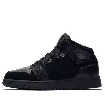Кроссовки 1 средние Air Jordan, черный