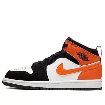 Кроссовки 1 средние Air Jordan, черный