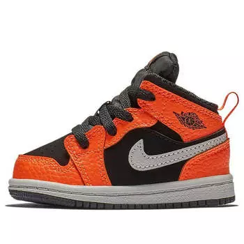 Кроссовки 1 средние Air Jordan, черный