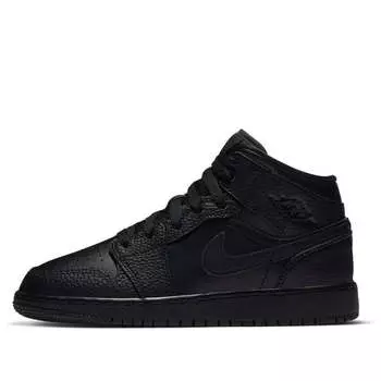 Кроссовки 1 средние Air Jordan, черный