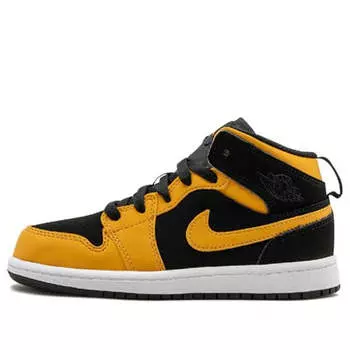 Кроссовки 1 средние Air Jordan, черный
