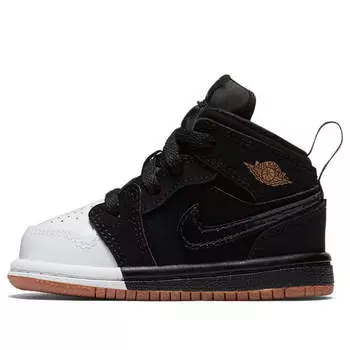 Кроссовки 1 средние Air Jordan, черный