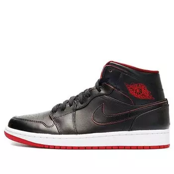 Кроссовки 1 средние Air Jordan, черный
