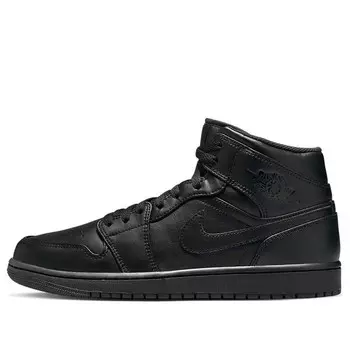 Кроссовки 1 средние Air Jordan, черный