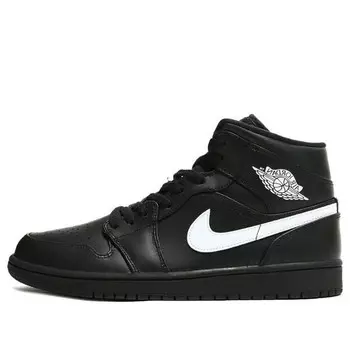 Кроссовки 1 средние Air Jordan, черный