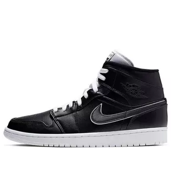 Кроссовки 1 средние Air Jordan, черный