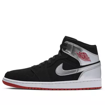 Кроссовки 1 средние Air Jordan, черный