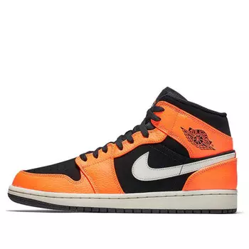 Кроссовки 1 средние Air Jordan, черный