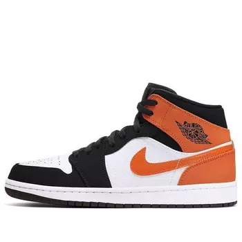 Кроссовки 1 средние Air Jordan, черный