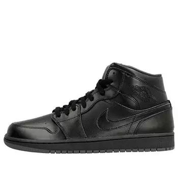 Кроссовки 1 средние Air Jordan, черный