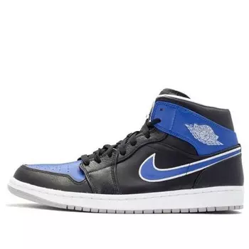 Кроссовки 1 средние Air Jordan, черный