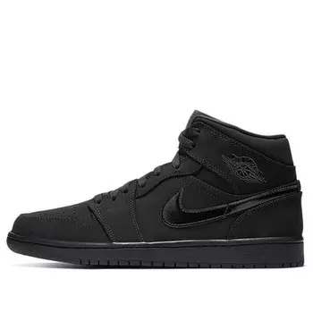 Кроссовки 1 средние Air Jordan, черный