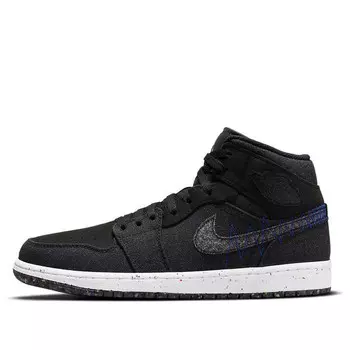 Кроссовки 1 средние Air Jordan, черный