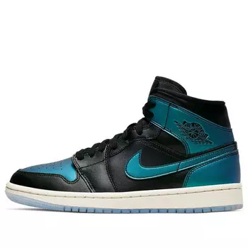 Кроссовки 1 средние Air Jordan, черный