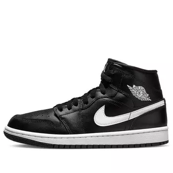 Кроссовки 1 средние Air Jordan, черный