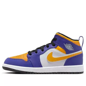 Кроссовки 1 средние Air Jordan, фиолетовый