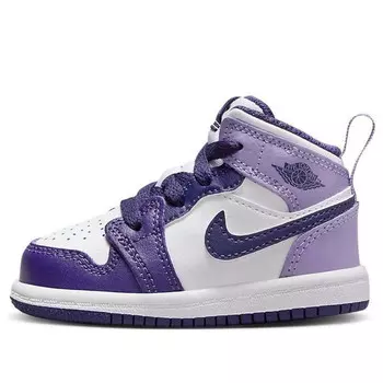 Кроссовки 1 средние Air Jordan, фиолетовый
