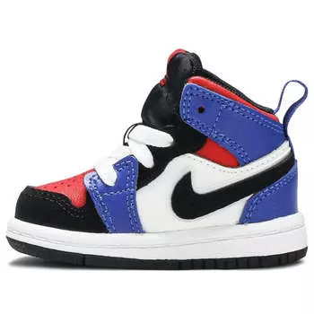 Кроссовки 1 средние Air Jordan, красный