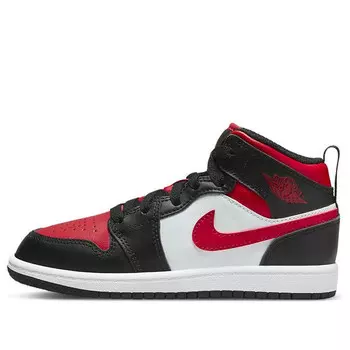 Кроссовки 1 средние Air Jordan, красный