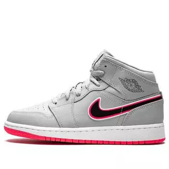 Кроссовки 1 средние Air Jordan, серый