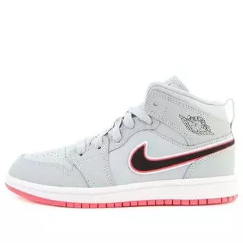 Кроссовки 1 средние Air Jordan, серый