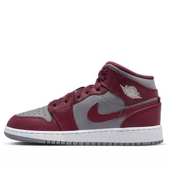 Кроссовки 1 средние Air Jordan, серый