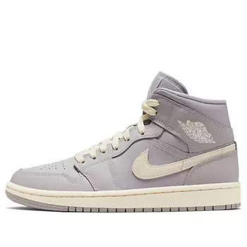 Кроссовки 1 средние Air Jordan, серый