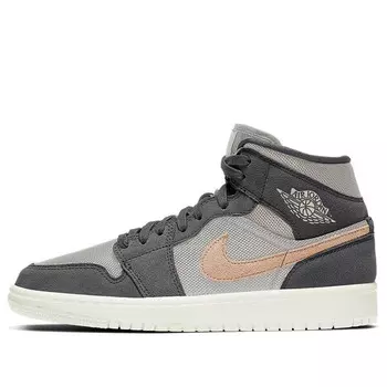 Кроссовки 1 средние Air Jordan, серый