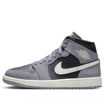 Кроссовки 1 средние Air Jordan, серый