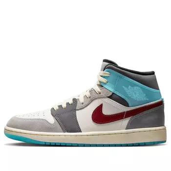 Кроссовки 1 средние Air Jordan, серый