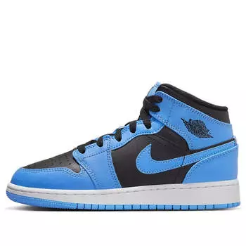 Кроссовки 1 средние Air Jordan, синий