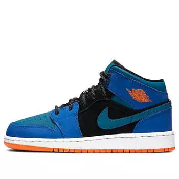 Кроссовки 1 средние Air Jordan, синий