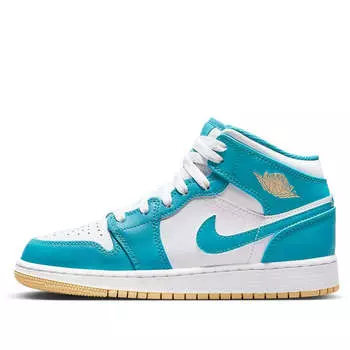 Кроссовки 1 средние Air Jordan, синий