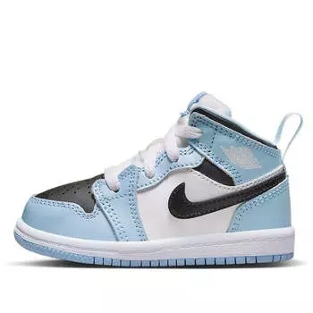 Кроссовки 1 средние Air Jordan, синий