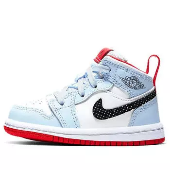 Кроссовки 1 средние Air Jordan, синий