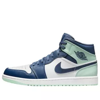 Кроссовки 1 средние Air Jordan, синий