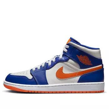 Кроссовки 1 средние Air Jordan, синий