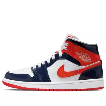 Кроссовки 1 средние Air Jordan, синий