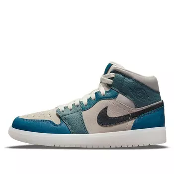 Кроссовки 1 средние Air Jordan, синий