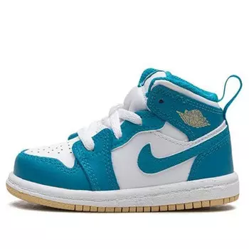 Кроссовки 1 средние Air Jordan, синий
