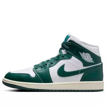 Кроссовки 1 средние Air Jordan, зеленый