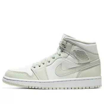 Кроссовки 1 средние Air Jordan, зеленый