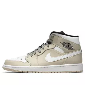 Кроссовки 1 средние Air Jordan, желтый