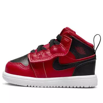 Кроссовки 1 средние альт Air Jordan, красный