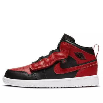 Кроссовки 1 средние альт Air Jordan, черный