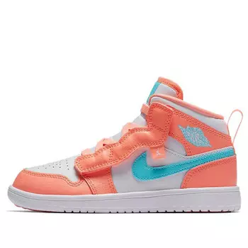 Кроссовки 1 средние альт Air Jordan, белый