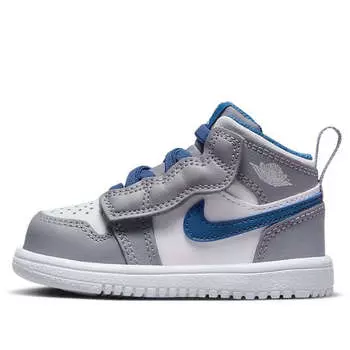 Кроссовки 1 средние альт Air Jordan, серый