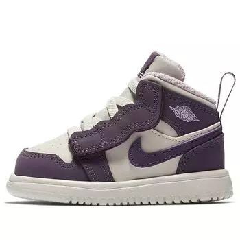 Кроссовки 1 средние альт Air Jordan, фиолетовый