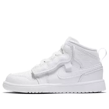 Кроссовки 1 средние альт Air Jordan, белый