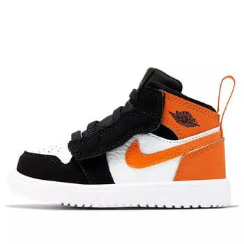 Кроссовки 1 средние альт Air Jordan, оранжевый
